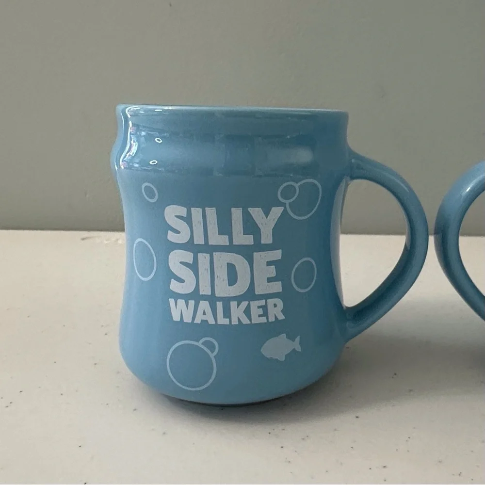 Lot of 2‎ Disney The Little Mermaid theme coffee tea mugs double sided Scuttle